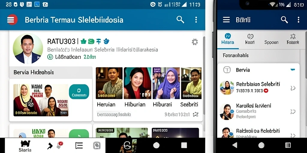 Tampilan antarmuka RATU303 yang sederhana dan menarik.