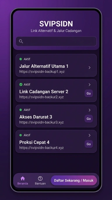 Jalur Alternatif Aman untuk svipsidn Pengguna Android